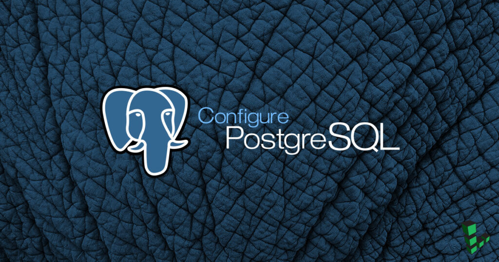 Cómo configurar PostgreSQL para alto rendimiento 1 Configurar PostgreSQL | Linode Docs