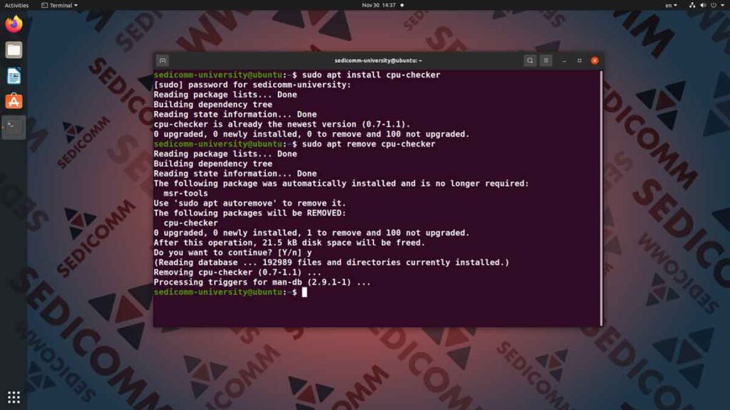 Cómo eliminar dependencias innecesarias usando apt, cursos de ...