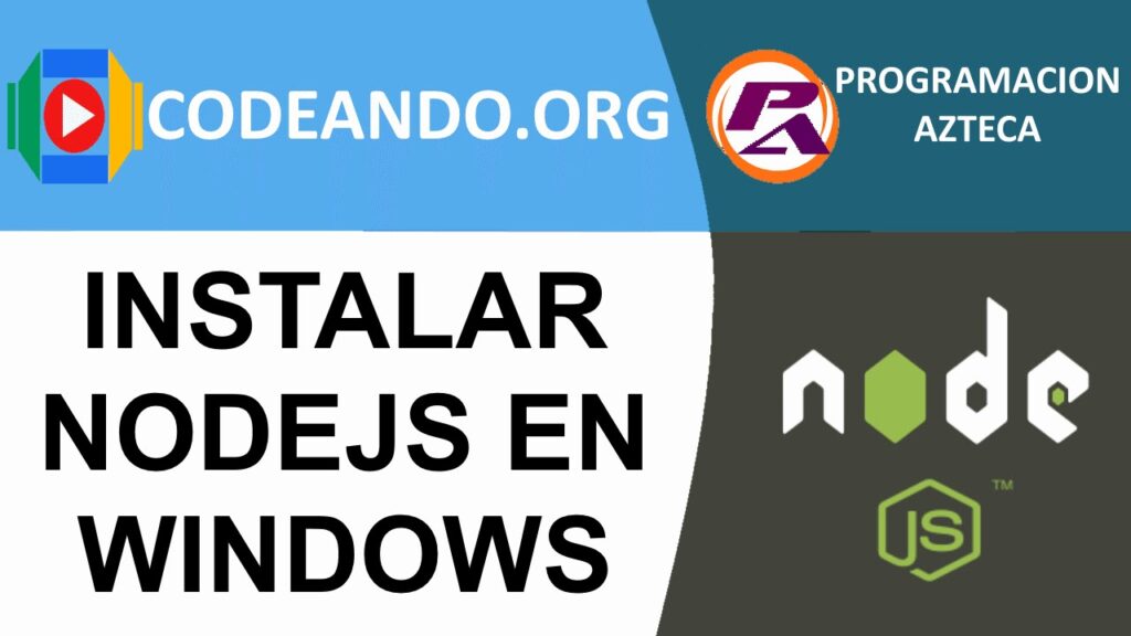 Cómo instalar Node.js y configurar tu entorno 1 Instalar node.js en windows y configurar variables de entorno