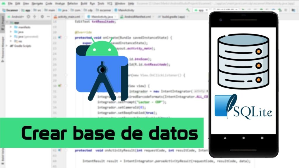 Cómo usar bases de datos en apps móviles con SQLite 1 Crear base de datos en Android Studio (SQLite)