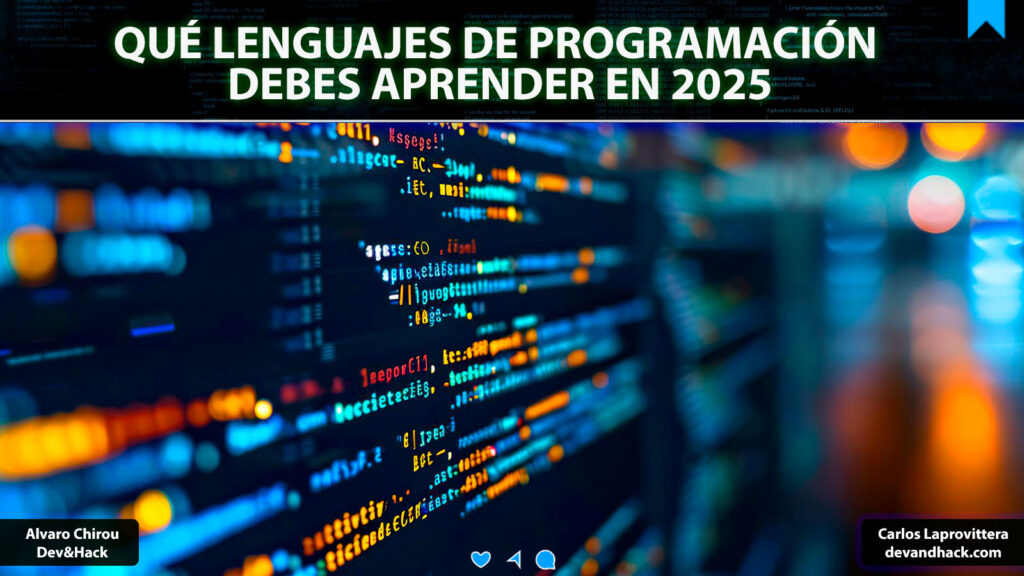 Programar para la nube: qué lenguajes necesitas saber 1 Qué Lenguajes de Programación debes Aprender en 2025 - Álvaro Chirou