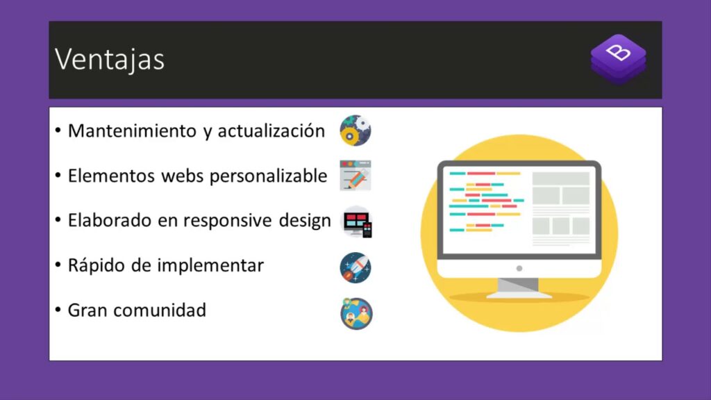 Ventajas de usar Bootstrap en el desarrollo web 1 Bootstrap 4 - #03 Las ventajas de utilizar Bootstrap